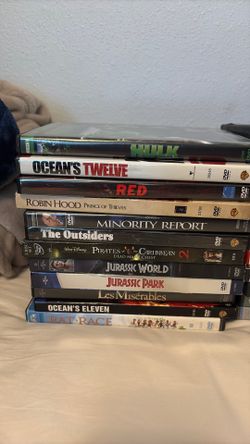 55 DVD Movie Collection – Harry Potter, Jurassic Park, Batman, Bourne & More