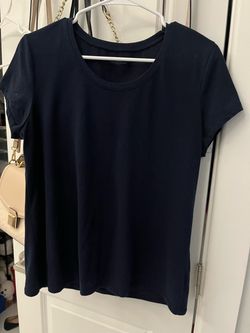 Navy Blue Crew Neck T-Shirt
