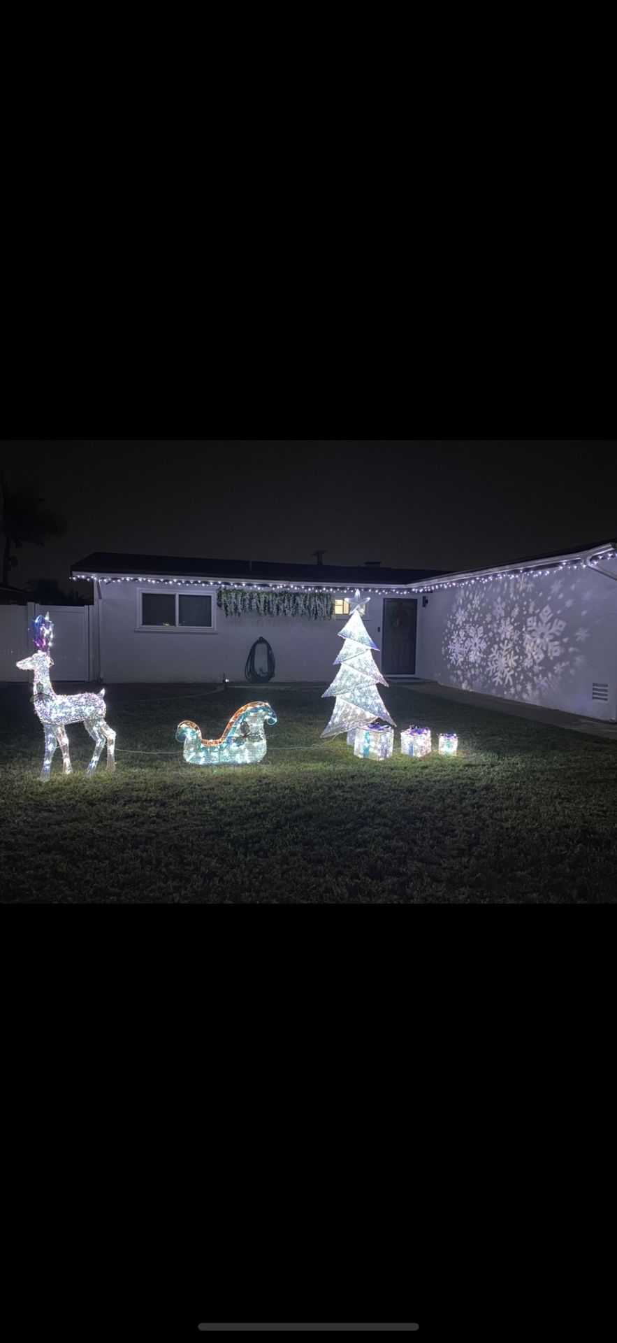 Outdoor Christmas Decoration Set - Only Used Once