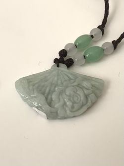 Certified Jadeite Jade Necklace