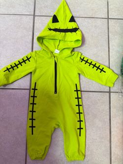 Oogie Boogie Baby Halloween Costume Romper