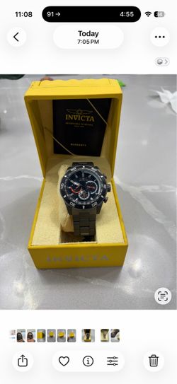 Invicta Chronograph Watch with Box