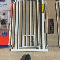 Extra Tall Walk-through Pet Gate