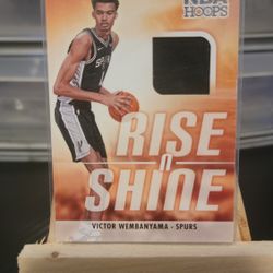 Victor Wembanyama Rise And Shine Patch 