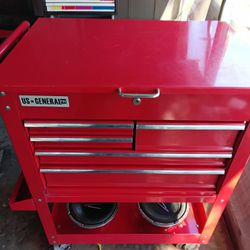 US General 5 Drawer Toolbox 