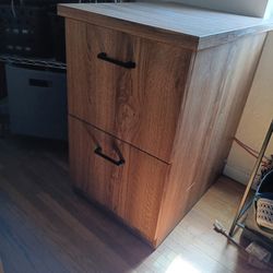 Wood 2 Drawer File Cabinets