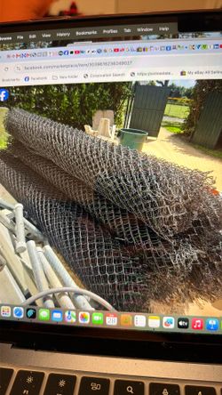 ft 10 ft black commercial chain link fence 6 rolls