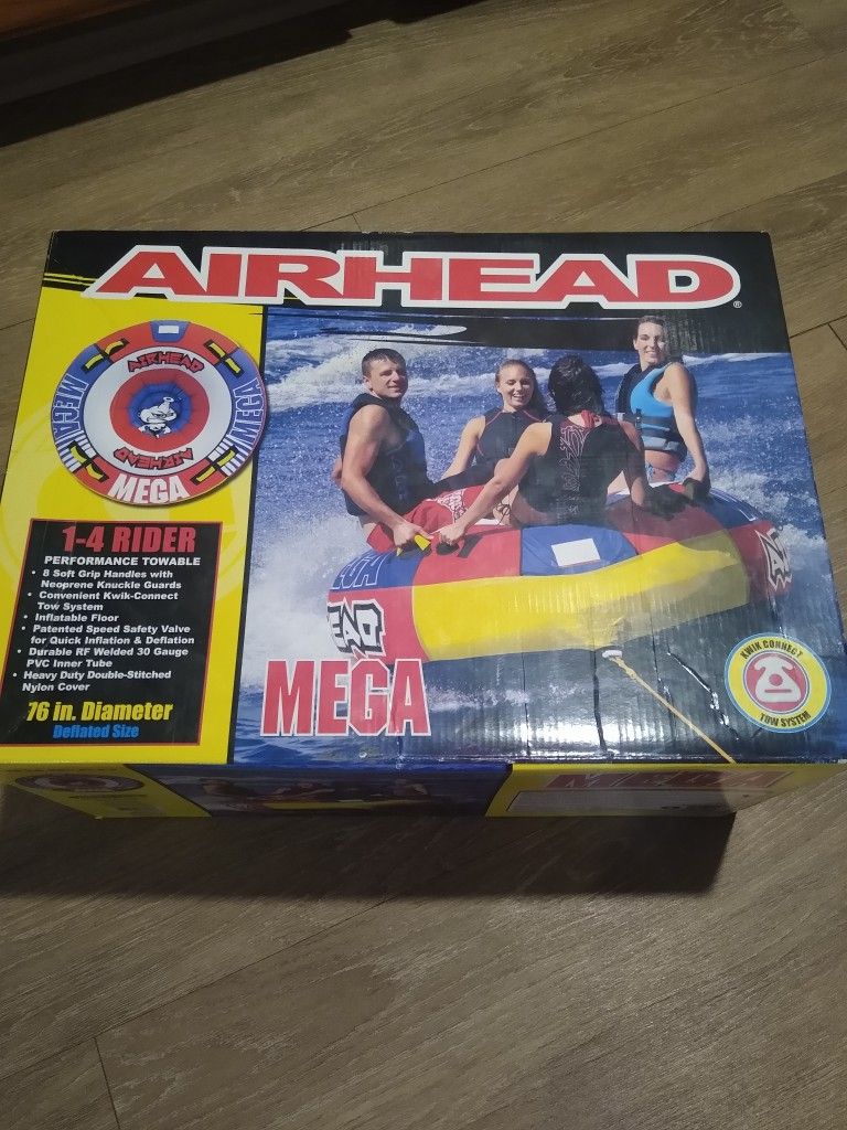 Photo Airhead Mega New Unopened Boat Jetski Pontoon