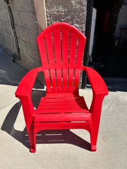 Adams RealComfort Cherry Red Adirondack Chair
