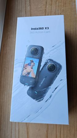 New insta 360 x3 camera