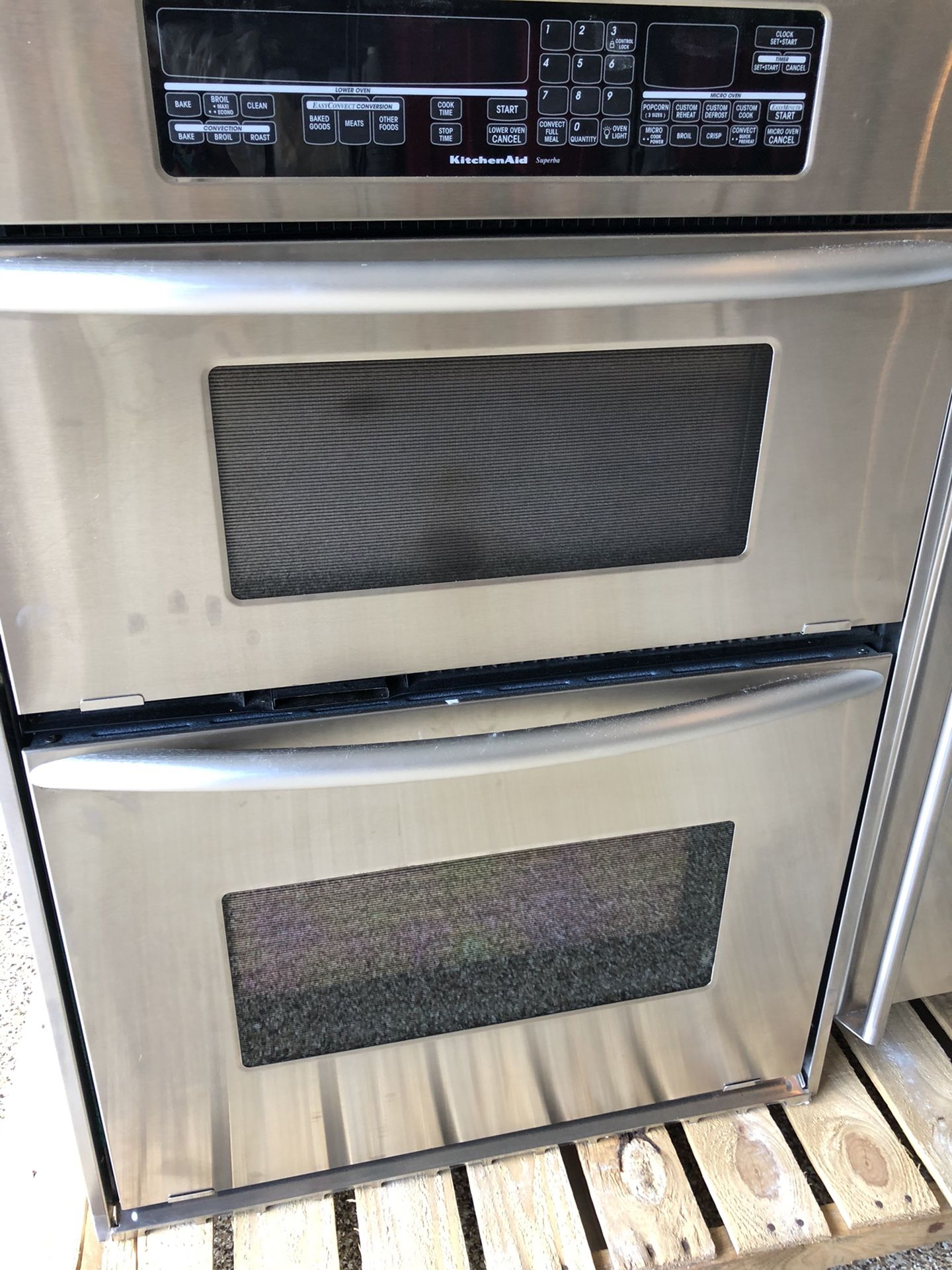 KitchenAid superba microwave oven combo