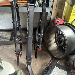 Allen four bike hitch rack