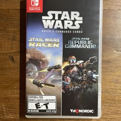 Nintendo Switch Star Wars Racer & Republic Commando Combo