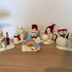 Christmas Snow babies With Boxes & Wizard Of Oz