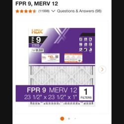 New air filter only $15  or  SIX  for $65