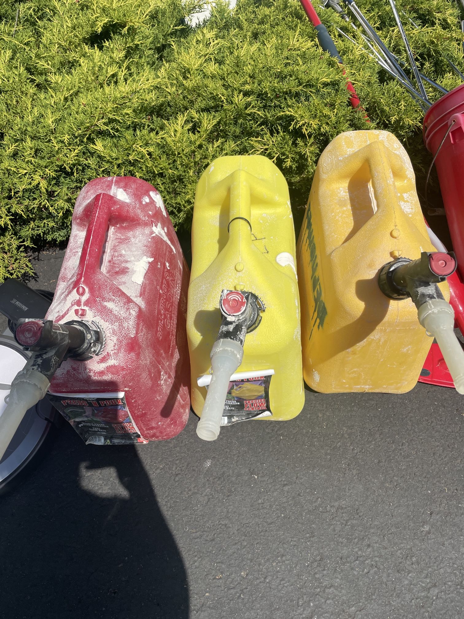 5 Gal Gas Canister $20 For All, Or $7 Each