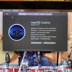 MacBook Pro Retina 2012 