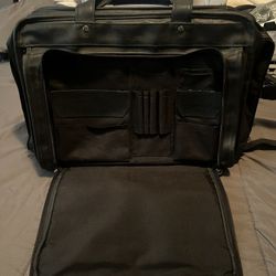 Leather Laptop Briefcase 