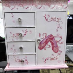 Antique Ballerina Box