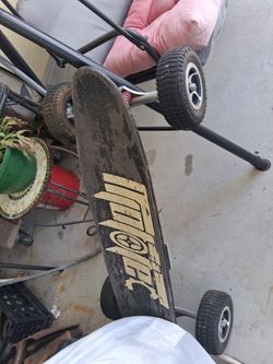 Electric Skateboard Needs Batteries Nd Controller Or U Could Put A Gas Engine On It Aswell