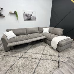 Gray Sectional Couch - Free Delivery 