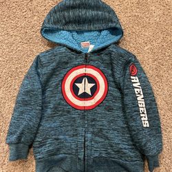 Captain America Zip Up 