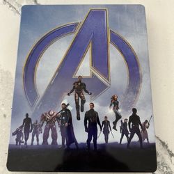 Avengers Endgame Limited Ed Steel book