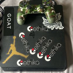 PS4, Headphones, Controller 