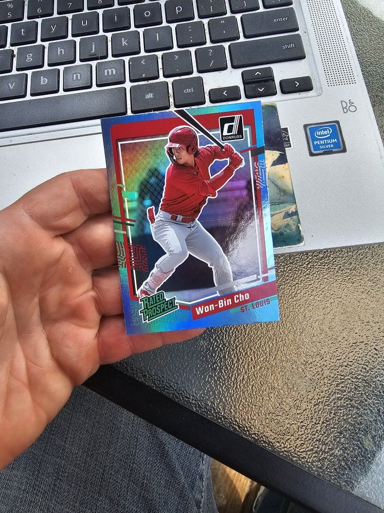 Won-bin Cho Baseball Card