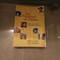 The Presence Of Others Voices And Images That Call For Response