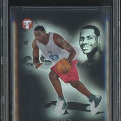 2003-04 Topps Pristine Refractor #103 LeBron James RC Rookie 18 149 BGS 10