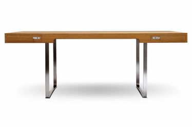 Wooden desk oversized with chair