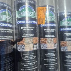 LANDMASTER CONTRACTOR  SPUNBONDEN POLYESTER 6fit X 100fit 