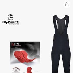 YKYWBIKE Men's Cycling Bib Tights 