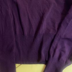 Burgundy Long Sleeves Size Large