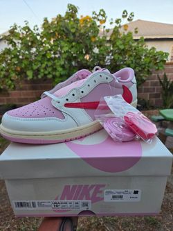 Jordan 1 low travis scott tropical pink 10.5m