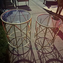 Gold End Tables