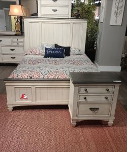 Brand New! 7pc Queen/king Bedroom Set😍
Hablamos Español Y Financiamos 🙋 
Take it home with $49down