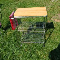 Microwave Cart Or Kitchen Cart