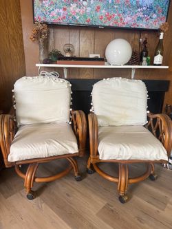 Rattan Accent Chairs