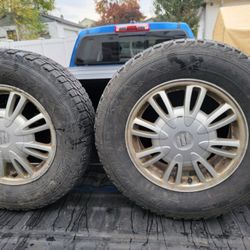 Buick 15" Snow Tires W/ Aluminum Wheels