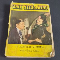 Vintage 1940 Book Gone With The Wind 