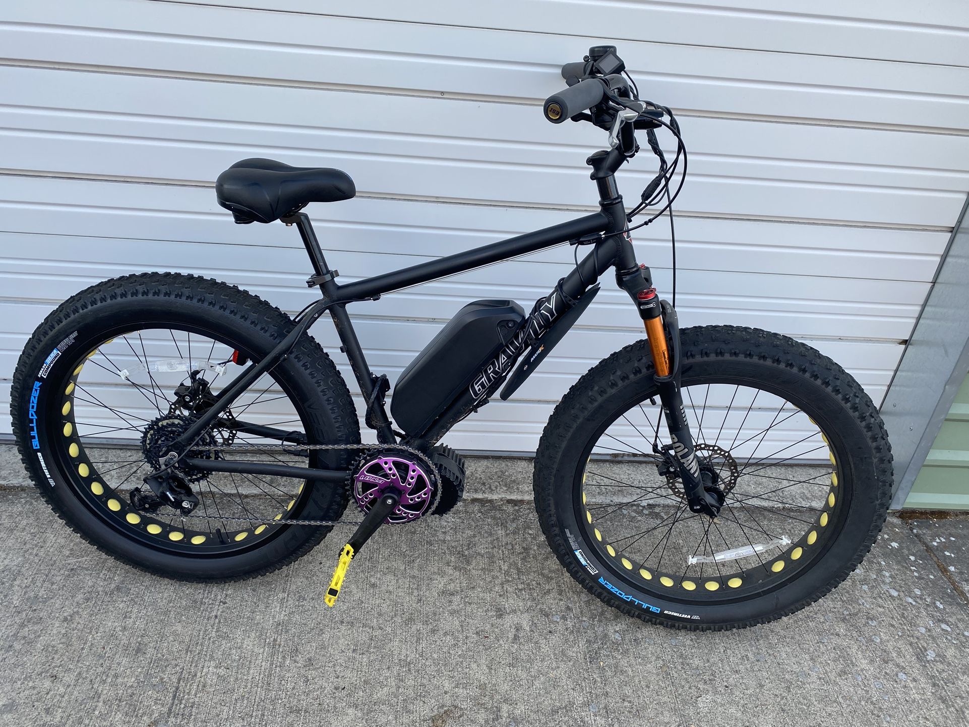 Custom Fat Tire E-bike 1000w Very Fast!
