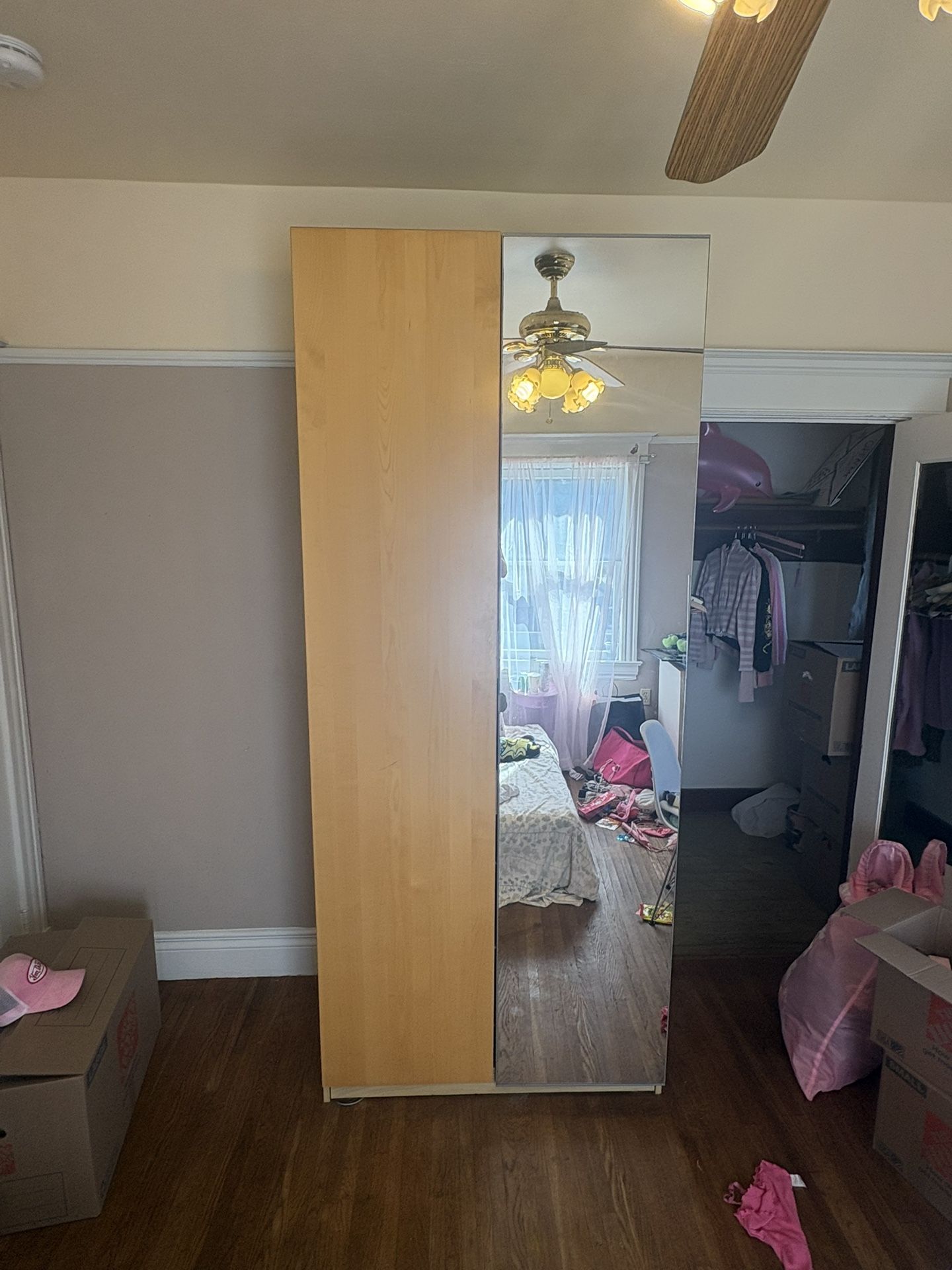 IKEA Wardrobe With Mirror Door
