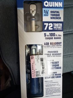 brand new Quinn digital torque wrench