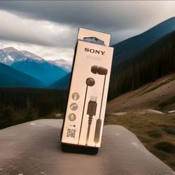 Sony type C headphones w microphone