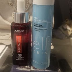 Loreal Moisturizer And Elf New 