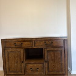FREE- Solid Wood Buffet L 56” x W 18” x H 38”