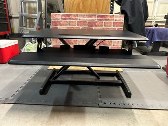 Adjustable desk work station home office furniture