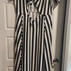 Forest Ink Penstrip Dress XL 